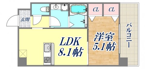 グランメール岡本の物件間取画像